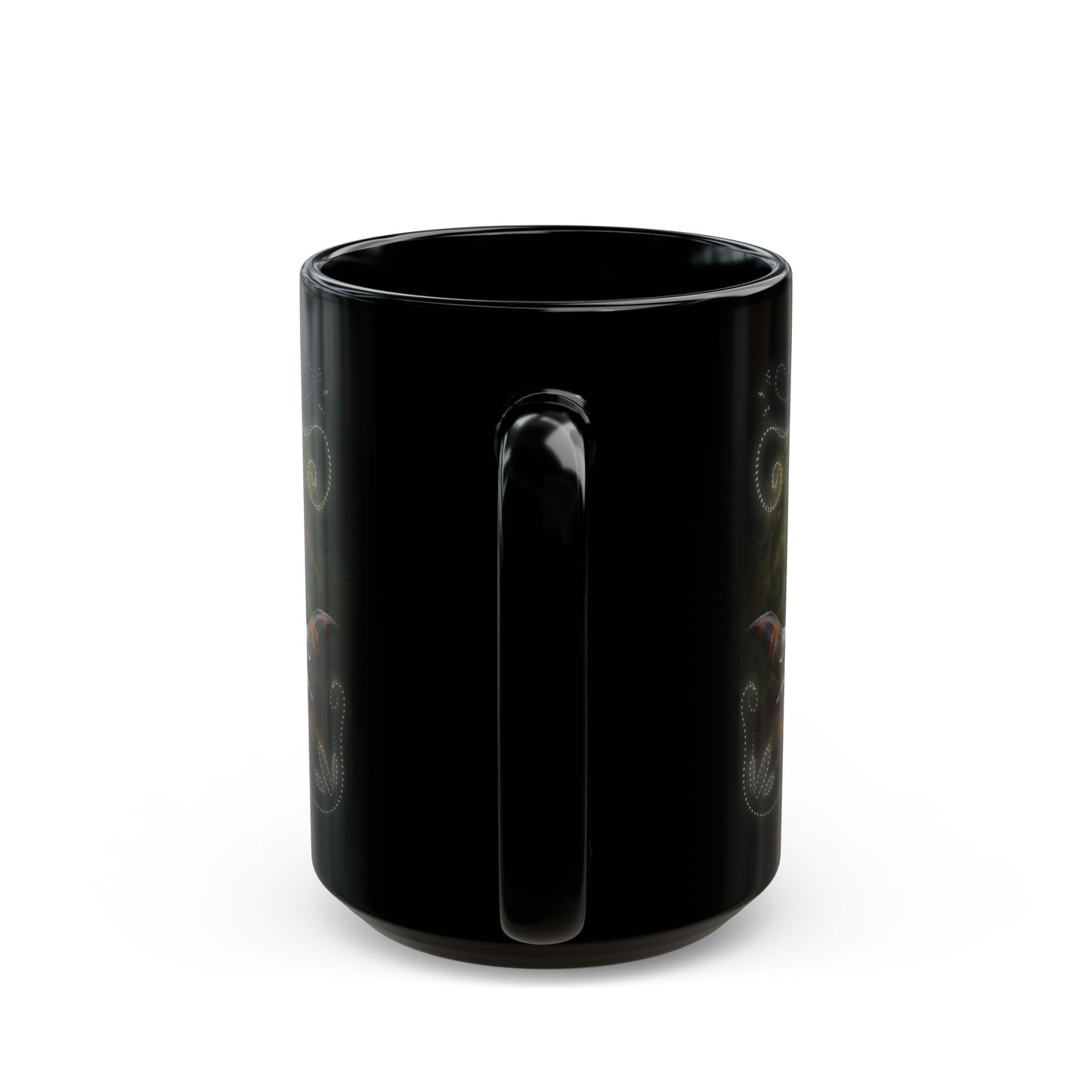 Prickly Pear Fairy - Black Mug (11oz, 15oz)