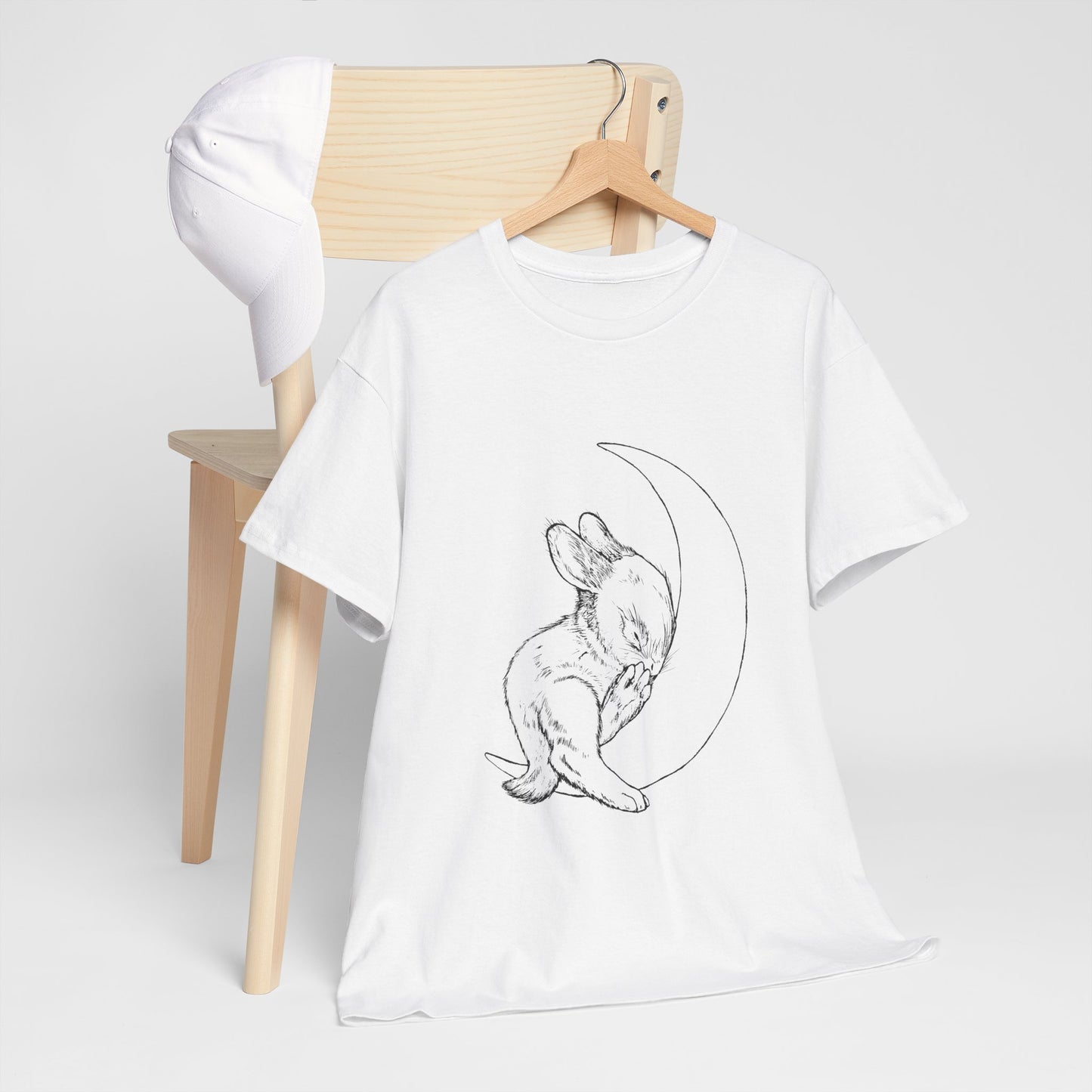 Moon Bun - Sleepy Bunny Crescent Moon Tee