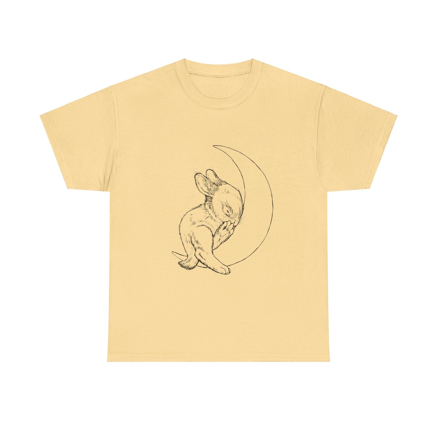 Moon Bun - Sleepy Bunny Crescent Moon Tee