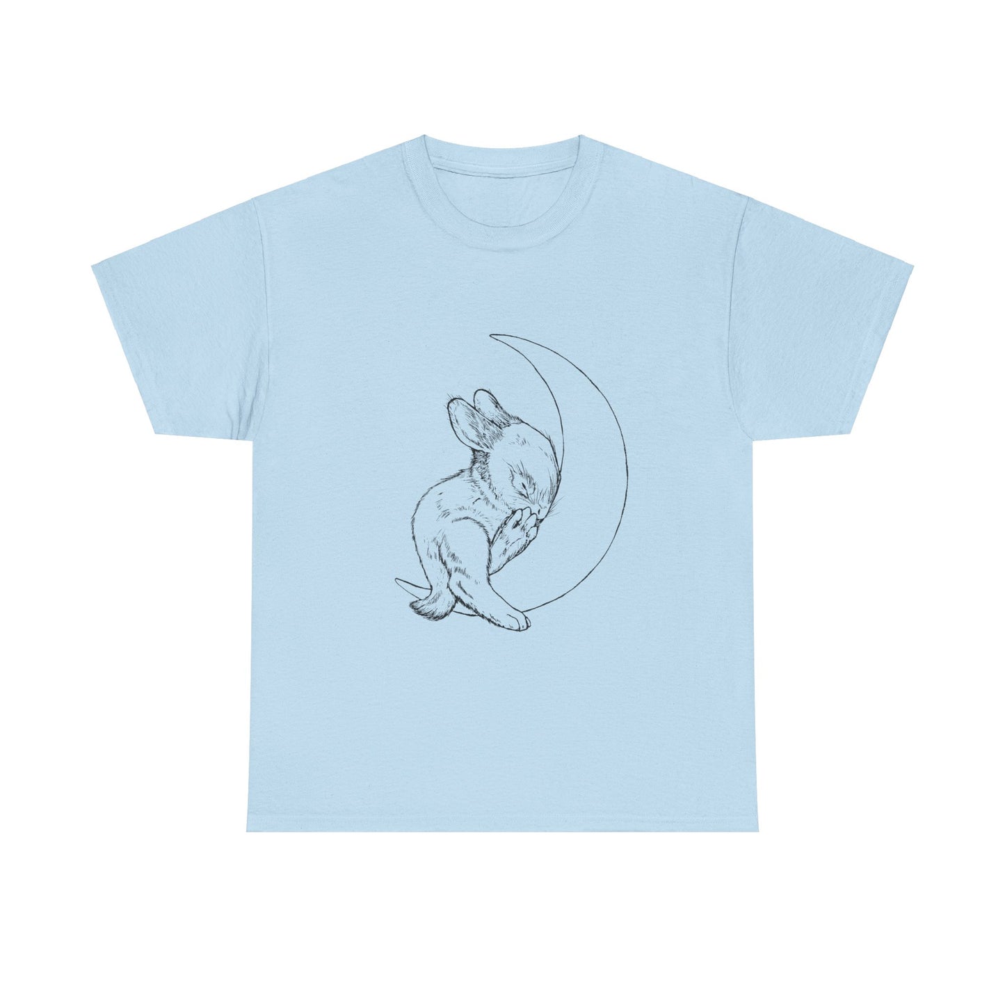 Moon Bun - Sleepy Bunny Crescent Moon Tee