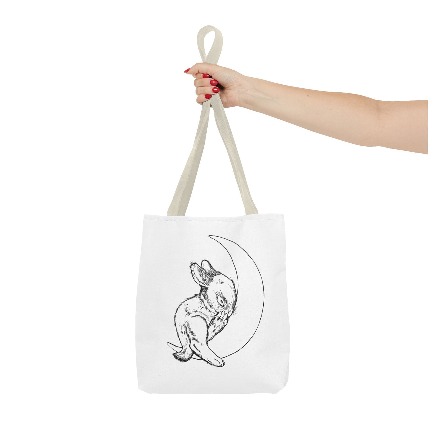 Moon Bun - Sleepy, Baby Bunny Tote Bag