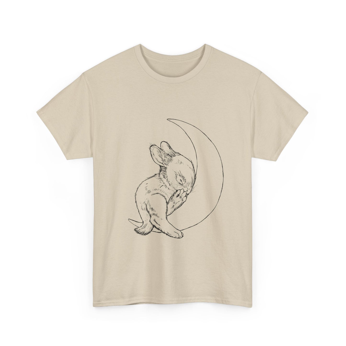 Moon Bun - Sleepy Bunny Crescent Moon Tee