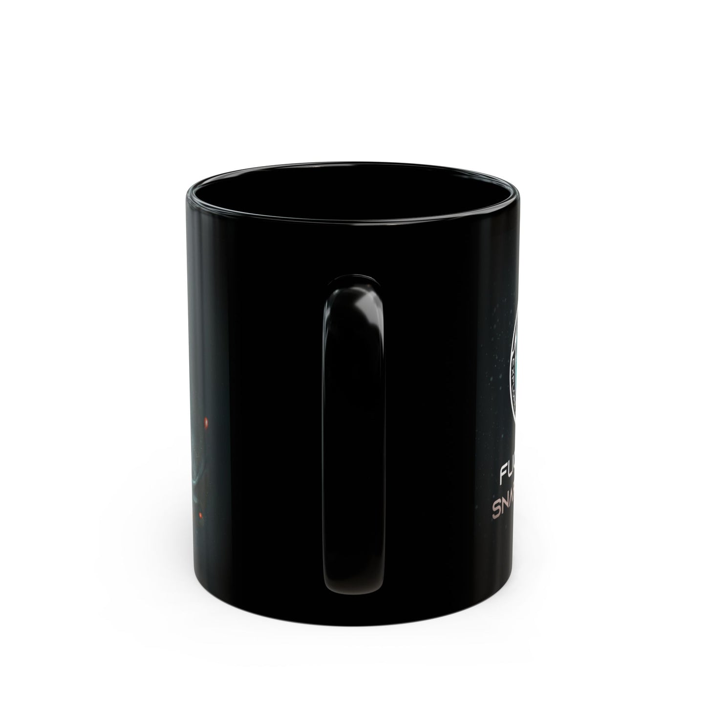 Flicker Jaw Snare Shark - Black Mug (11oz, 15oz)