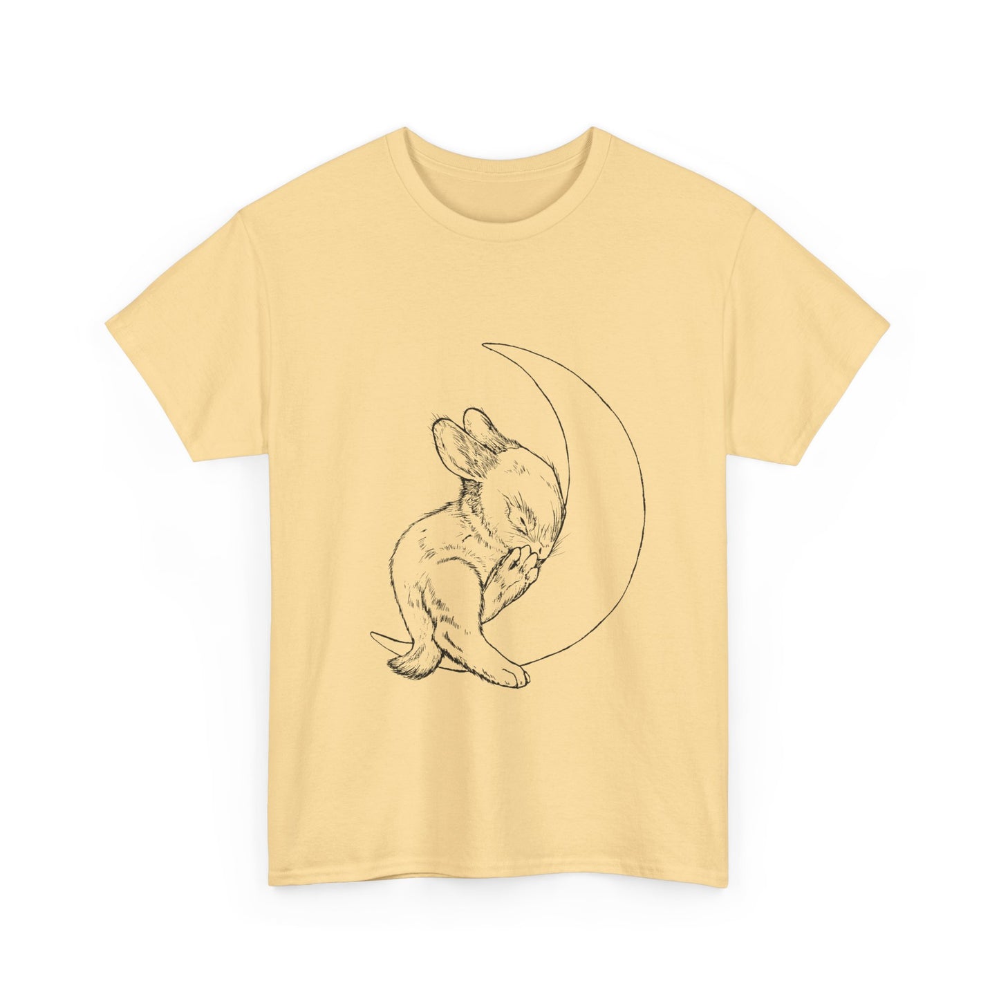 Moon Bun - Sleepy Bunny Crescent Moon Tee