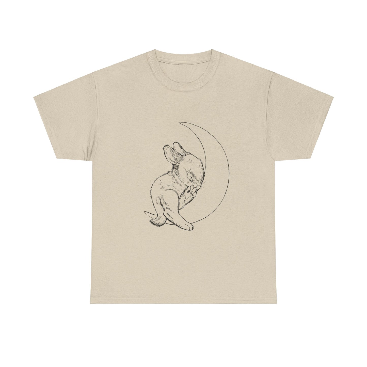 Moon Bun - Sleepy Bunny Crescent Moon Tee