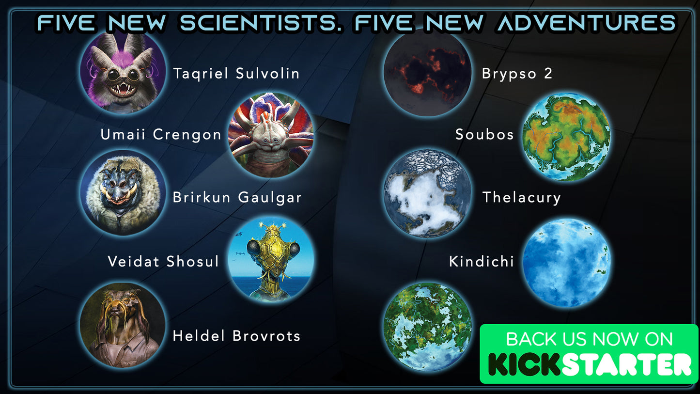 Astra Fauna: Expeditions - Illustrated Sci-Fi book with Stats
