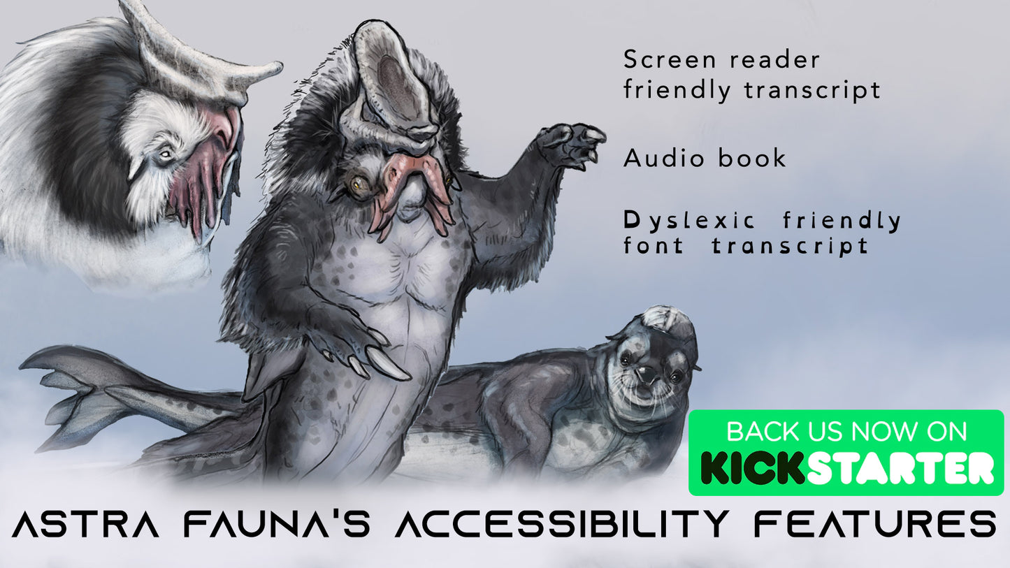 Astra Fauna: Expeditions - Illustrated Sci-Fi book with Stats