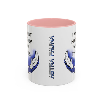 I am not Made of Weak Things - Accent Coffee Mug (11oz)