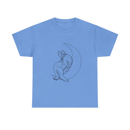Moon Bun - Sleepy Bunny Crescent Moon Tee