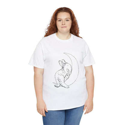 Moon Bun - Sleepy Bunny Crescent Moon Tee