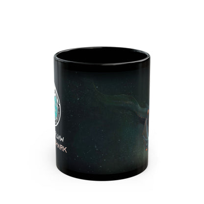 Flicker Jaw Snare Shark - Black Mug (11oz, 15oz)