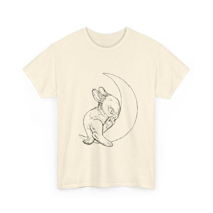 Moon Bun - Sleepy Bunny Crescent Moon Tee