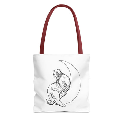 Moon Bun - Sleepy, Baby Bunny Tote Bag