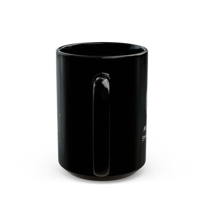 Flicker Jaw Snare Shark - Black Mug (11oz, 15oz)
