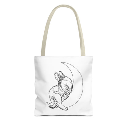 Moon Bun - Sleepy, Baby Bunny Tote Bag