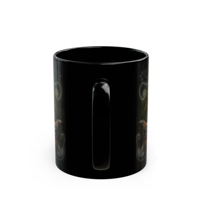 Prickly Pear Fairy - Black Mug (11oz, 15oz)