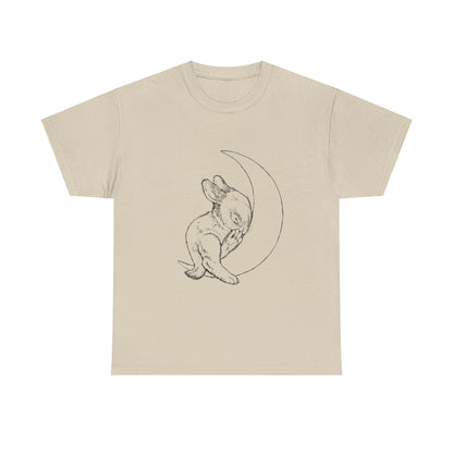 Moon Bun - Sleepy Bunny Crescent Moon Tee