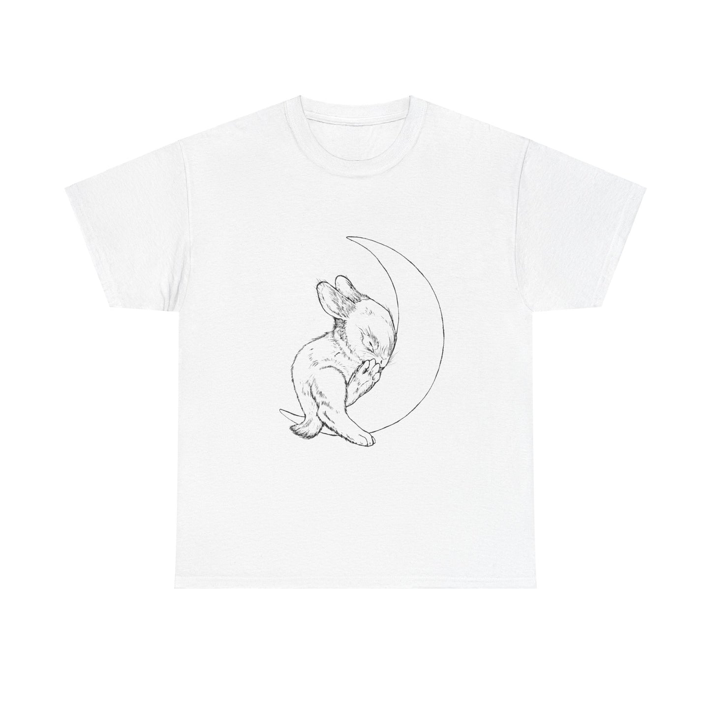 Moon Bun - Sleepy Bunny Crescent Moon Tee