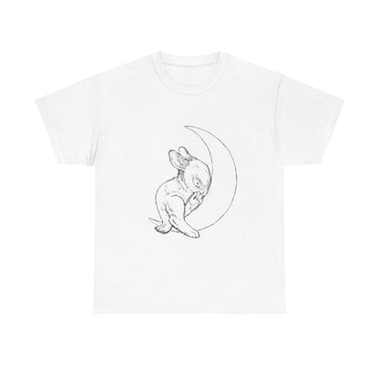 Moon Bun - Sleepy Bunny Crescent Moon Tee