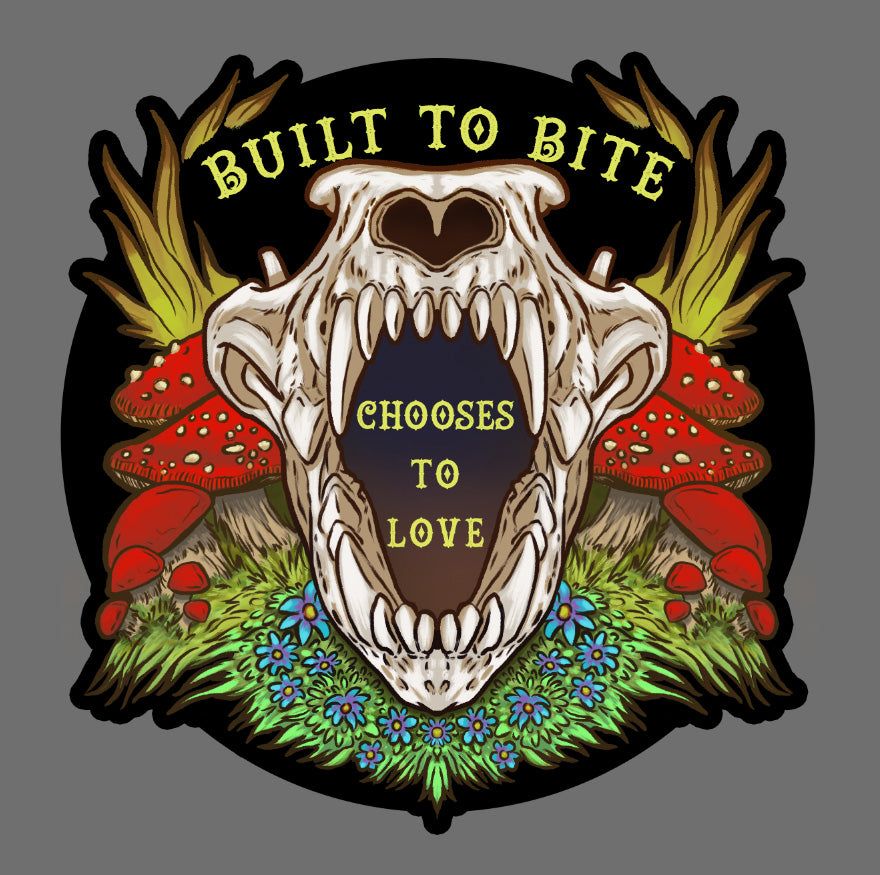 Built to Bite. Chooses to Love.