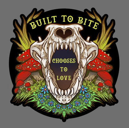 Built to Bite. Chooses to Love.