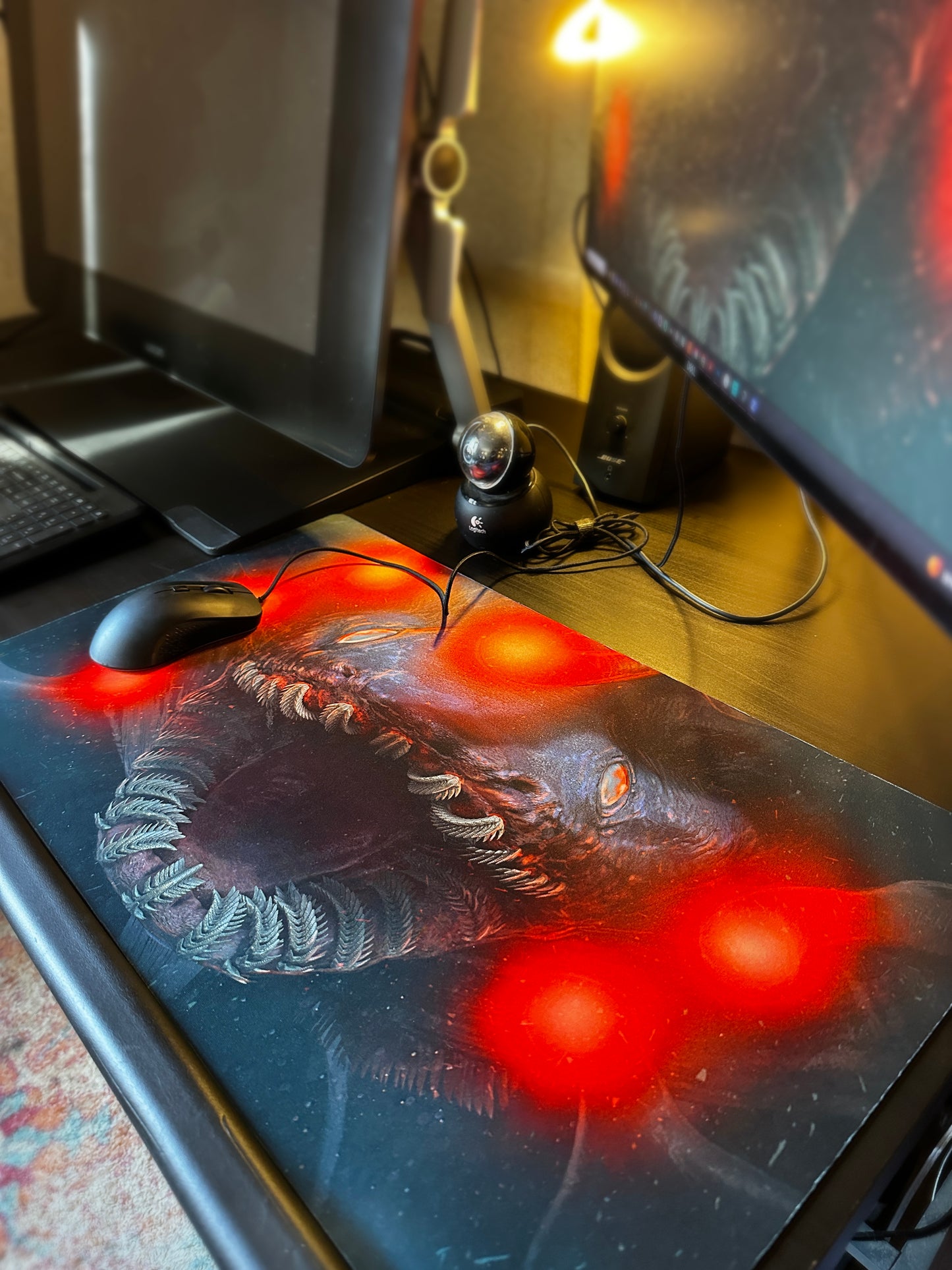 Playmat - Flickerjaw Close Up