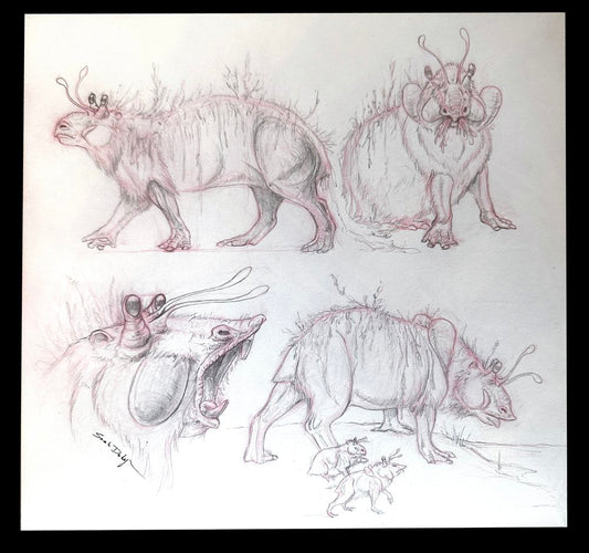Original - Swamp Pig, Final Concepts